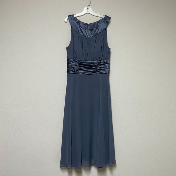 Gray Cocktail Dress - Picture 1 of 4